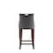 Manhattan Comfort Emperor Faux Leather Barstool in Pebble Grey- Set of 3 3-BS008-PE - alternate 5